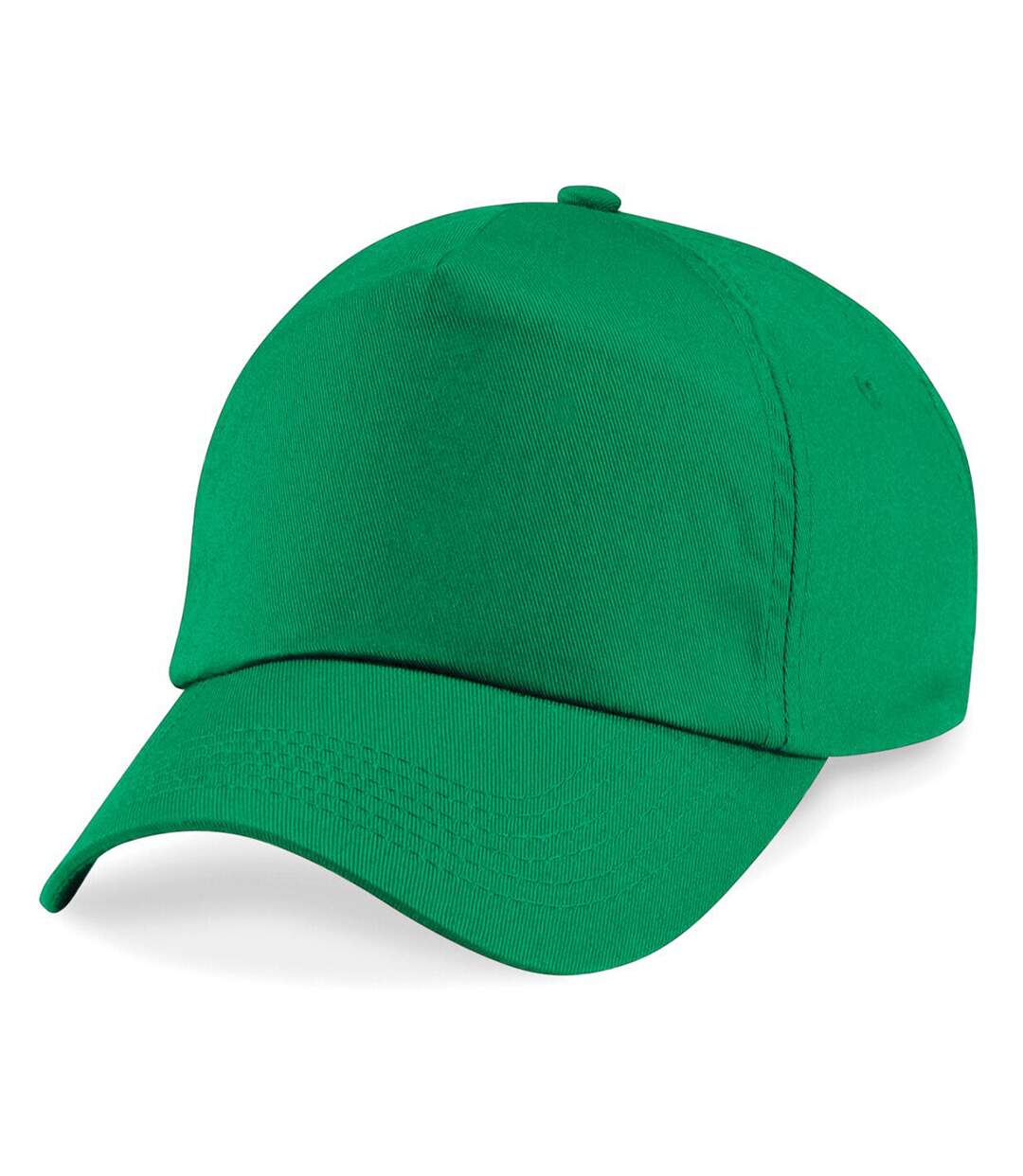 Casquette de baseball 100% coton enfant unisexe vert Beechfield-2