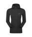 Ladies Soft Fleece Full Zip Hoody Top with Thumb Loops for Winter Hikes-1