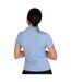 Womens/ladies Classic Micro Pique Golf Polo Shirt Cerulean Island Green-2