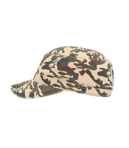 Atlantis Chino Cotton Uniform Military Cap (Pack of 2) (Camo Khaki) - UTAB430