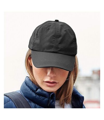 Beechfield Unisex Outdoor Waterproof 6 Panel Baseball Cap (Black) - UTBC3681