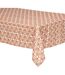 Nappe Antitache à Motifs Zélie 140x240cm Terracotta-1