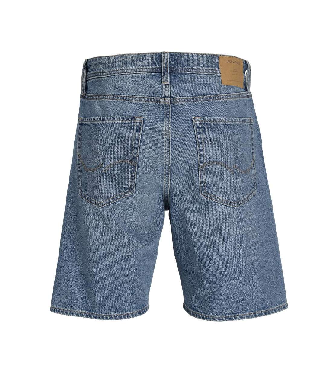 Short bleu moyen homme jack & jones tony-2