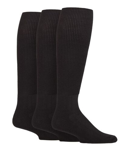 IOMI - 3 Paires Chaussettes Diabétiques Longues Pieds Gonflés