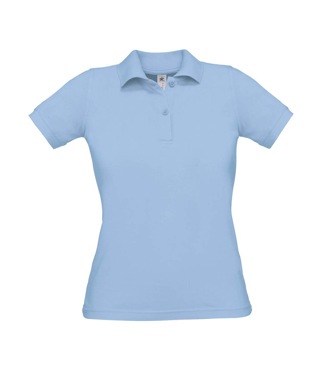 Polo manches courtes - femme - PW455 - bleu ciel-2