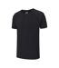 T-shirt Motif/style Uni Homme Noir Lonsdale-3