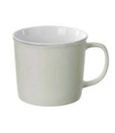 Lot de 6 Mugs en Porcelaine Nature 38cl Menthe
