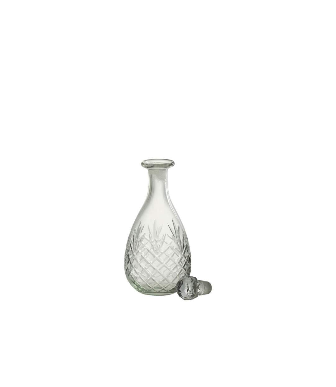 Carafe Design en Verre Faune 26cm Transparent-2