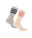 Chaussettes lounge homme gris / beige Adidas-2