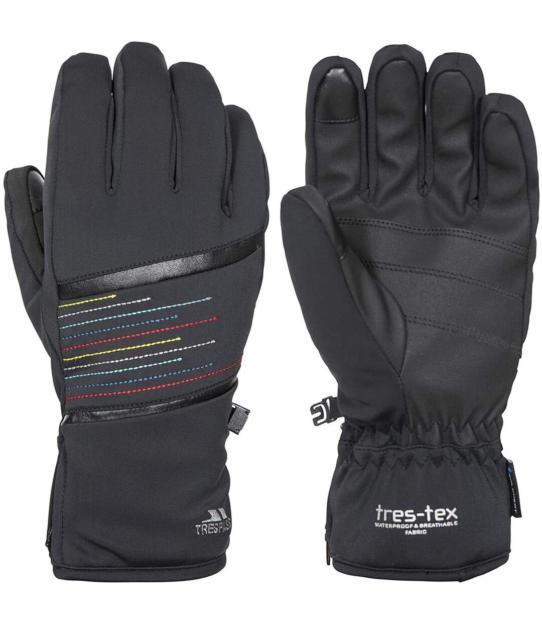 Gants kay femme noir Trespass