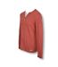 Tee shirt manches longues homme col V - Couleur rouge