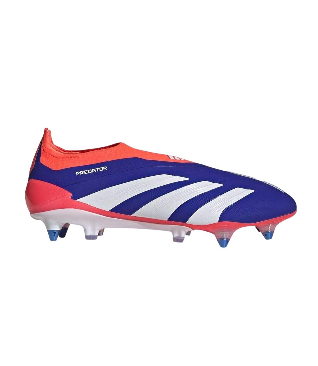 Unisex Adult  Elite Soft Ground Football Boots Blue White Red Predator-1