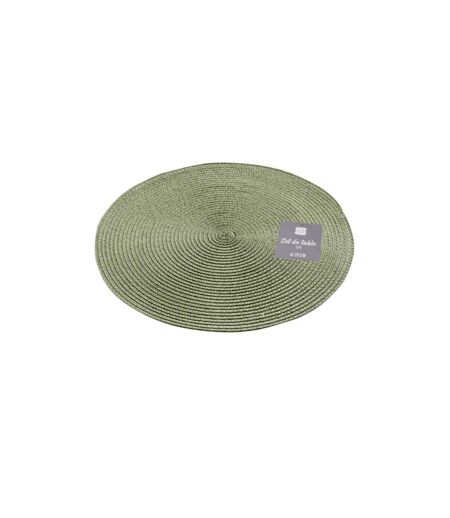 Set de Table Zebulon 35cm Vert Kaki
