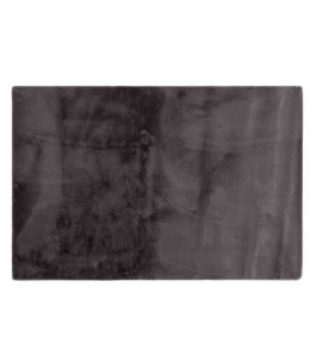 Tapis WOODLAND en fausse fourrure doublée suédine Rectangulaire