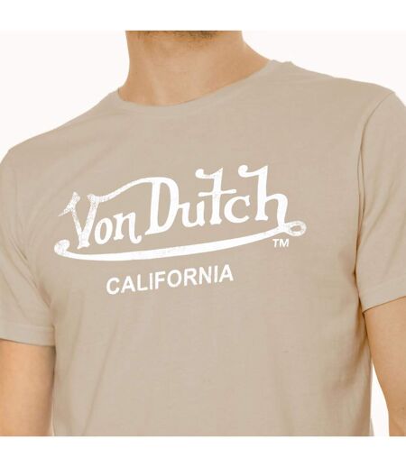 T-shirt homme col rond en coton First Vondutch