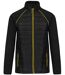 Veste Softshell DayToDay bi-matière - Unisexe - WK6147 - Noir et jaune