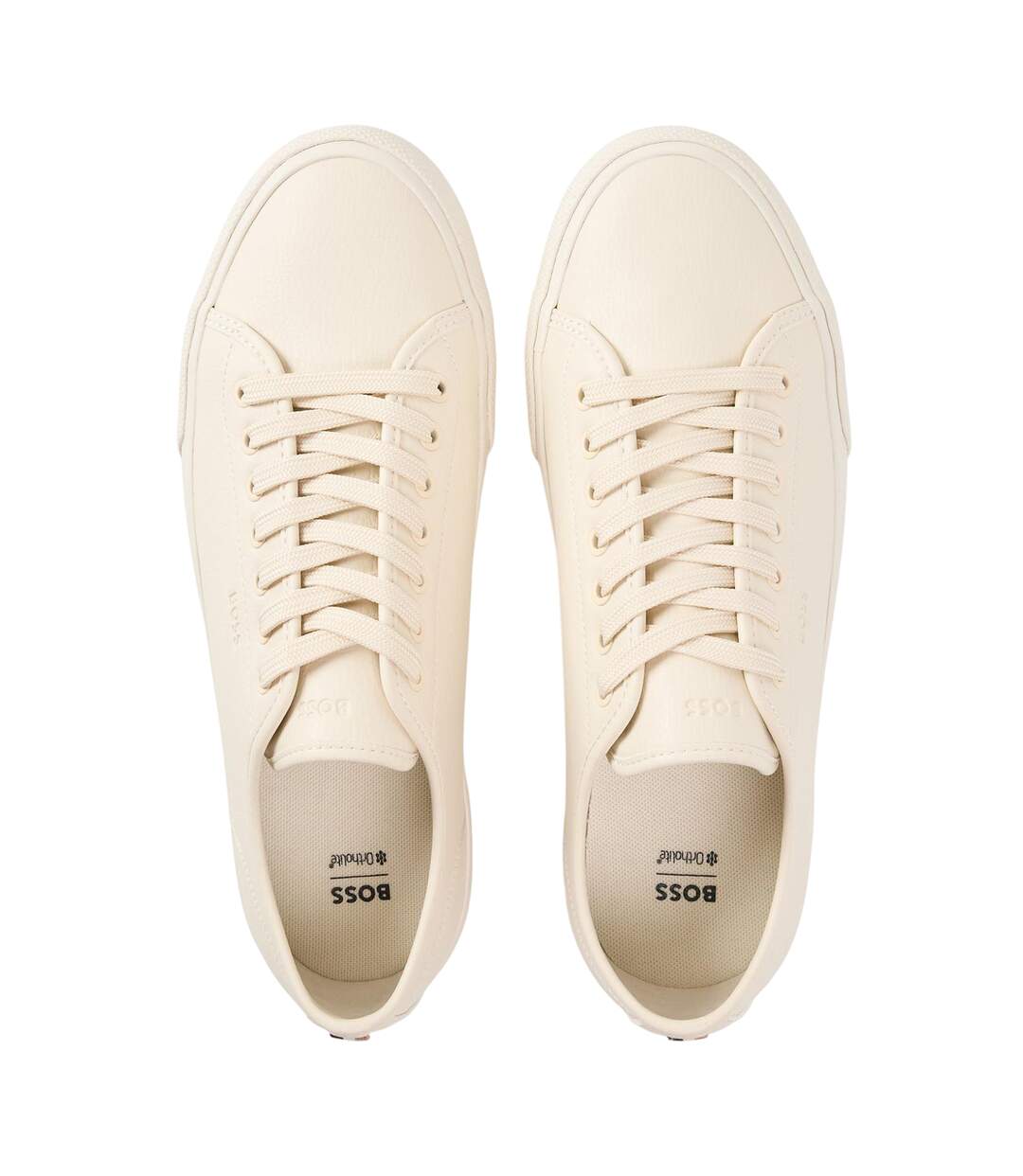 Baskets Sport Motif/style Profil Homme Beige Clair Boss-3
