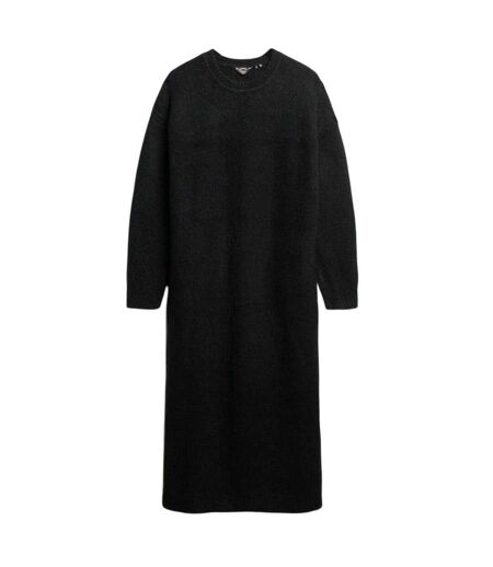 Robe Pull Femme Noir Chiné Superdry