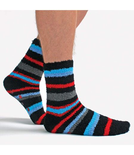 Sock Snob - 4 Paires Homme Chaussettes Polaire Chaudes | Antidérapantes Chaudes