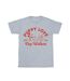 Disney Femme/Les femmes Mickey Mouse Puppy Love Cotton Boyfriend T-Shirt (Gris sportif) - UTBI38070-1