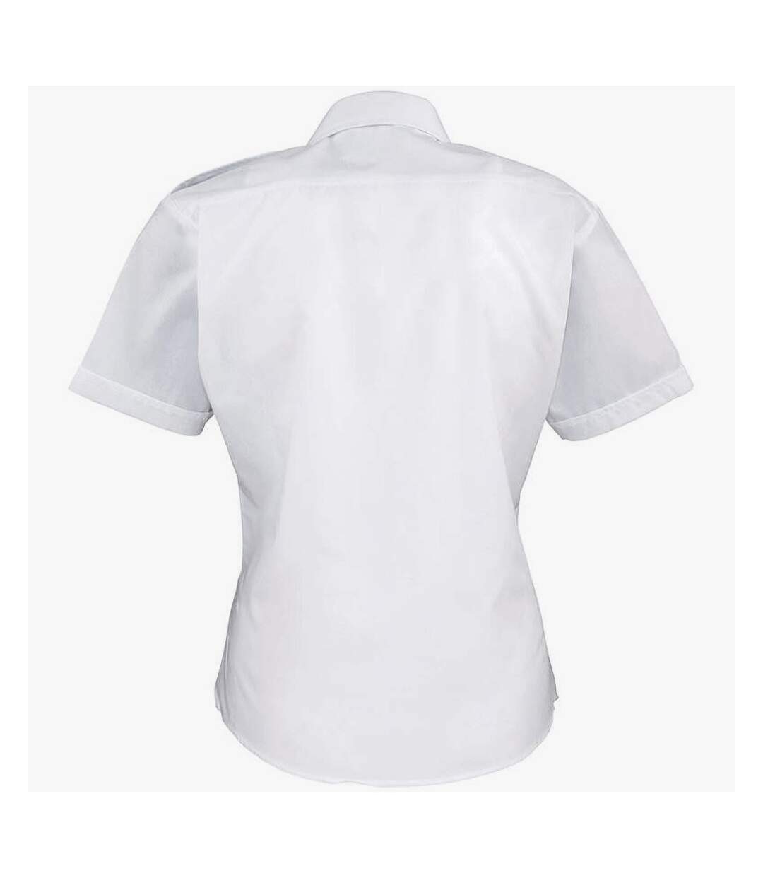 Pilote chemise à manches courtes femme blanc Premier