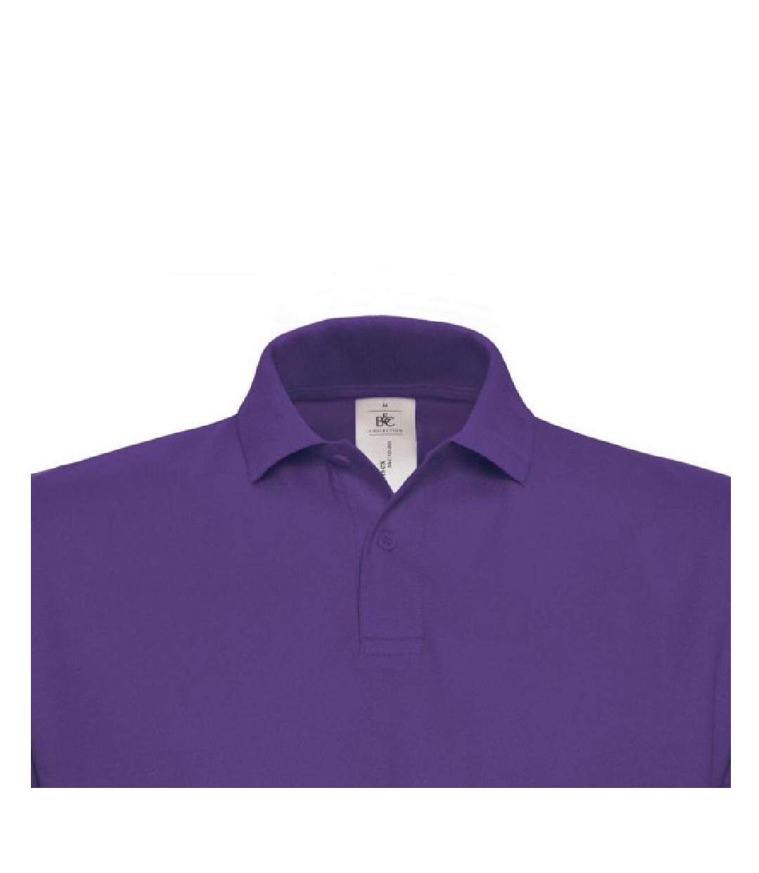 B&c Id.001 Polo À Manches Courtes Pour Hommes Violet B And C-3