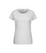 T-shirt Basic Femme Cendre Chiné James And Nicholson-1