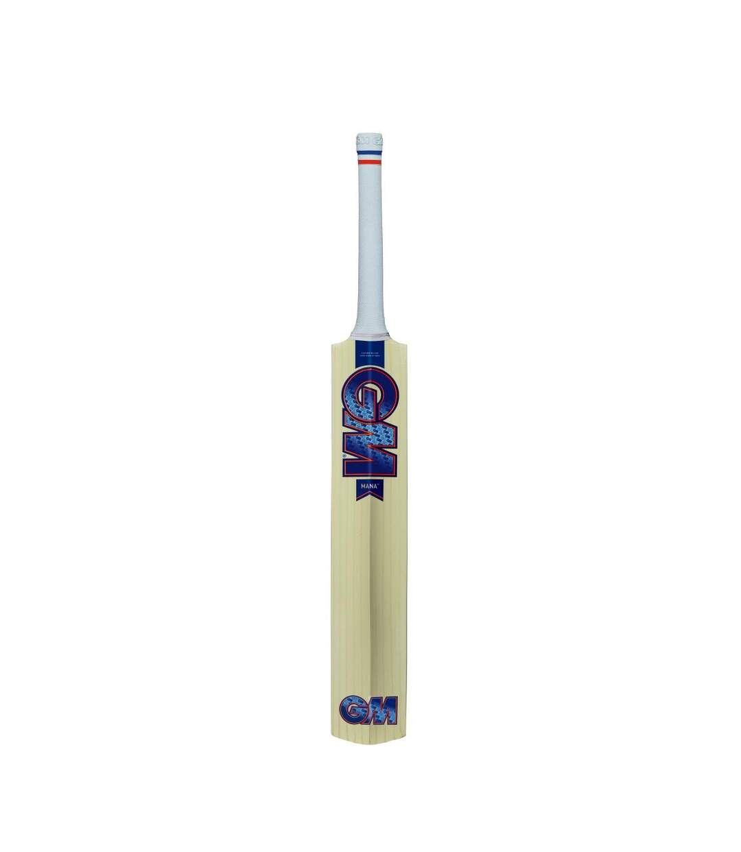 Batte de cricket mana beige / blanc / bleu Gunn And Moore-1