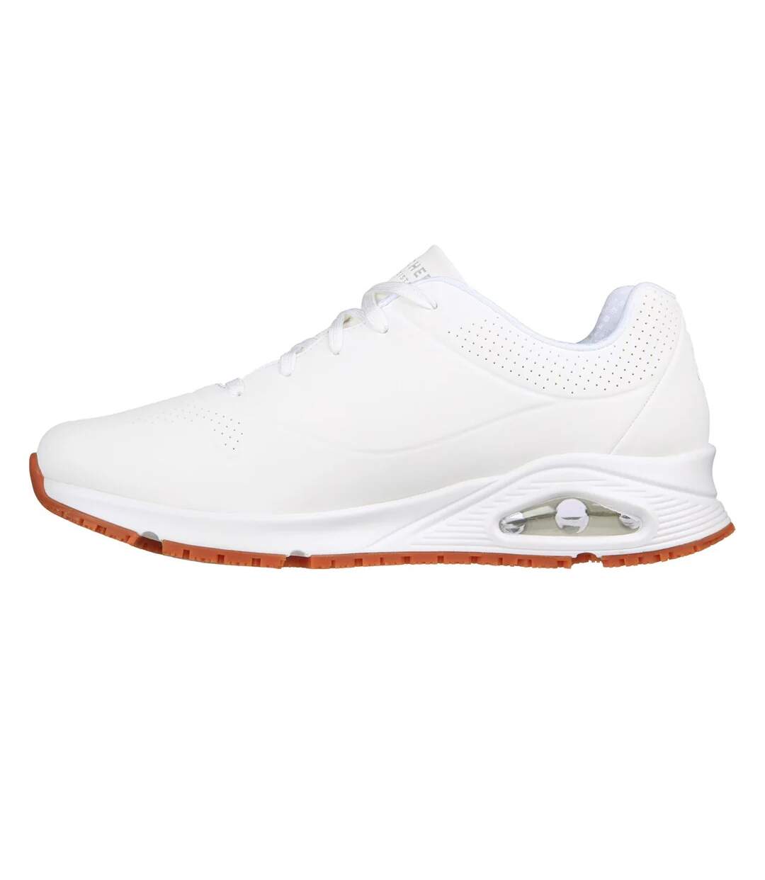 Mens Uno Sr Sutal Safety Trainers White Skechers-2