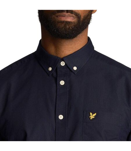 Chemise Manches Courtes Homme Bleu Marine Lyle & Scott
