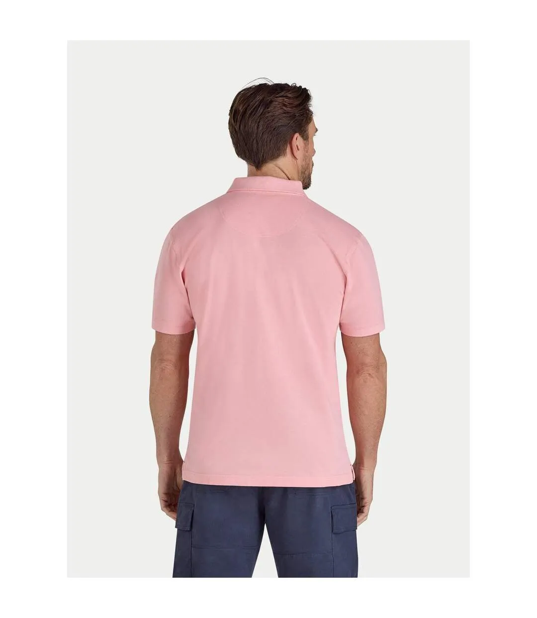Polo Classic Homme Rose Clair Raging Bull-2
