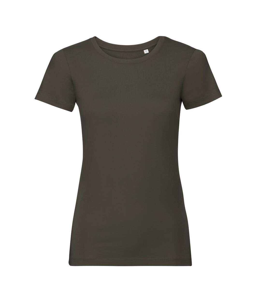 T-shirt Pure Femme Olive Foncée Russell-1