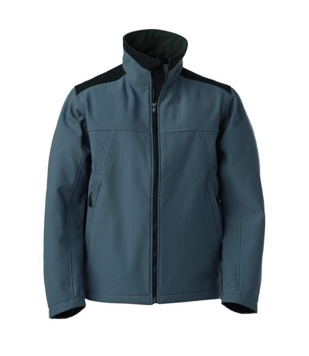 Workwear Mens Softshell Breathable Waterproof Membrane Jacket Convoy Grey Russell