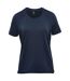 Womens/ladies Tundra T-shirt Navy Stormtech-1