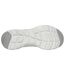 Womens/ladies flex appeal 5.0 uptake contrast trainers white/silver Skechers