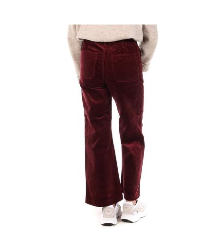 Pantalon en velours prune femme oraije flare - 34