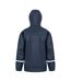 Mens Prism Reflective Tape Pu Recycled Waterproof Jacket Navy Result Recycled-2