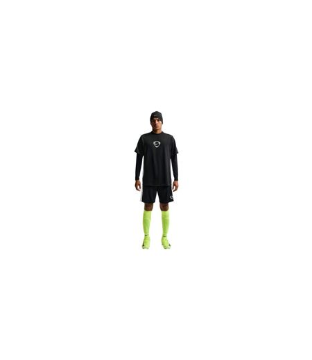 Mens Academy Plus Dri-fit T-shirt Black White Nike