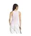 Débardeur Motif/style Linéaire Femme Transparent Rose Adidas-3