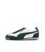 Baskets blanches/vertes homme puma arizona retro-1