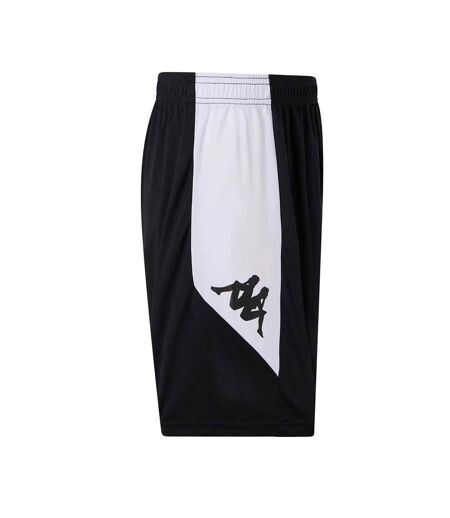 Short de sport noir/blanc homme kappa luvio