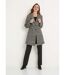 Manteau aspect lainage mi long col tailleur-3