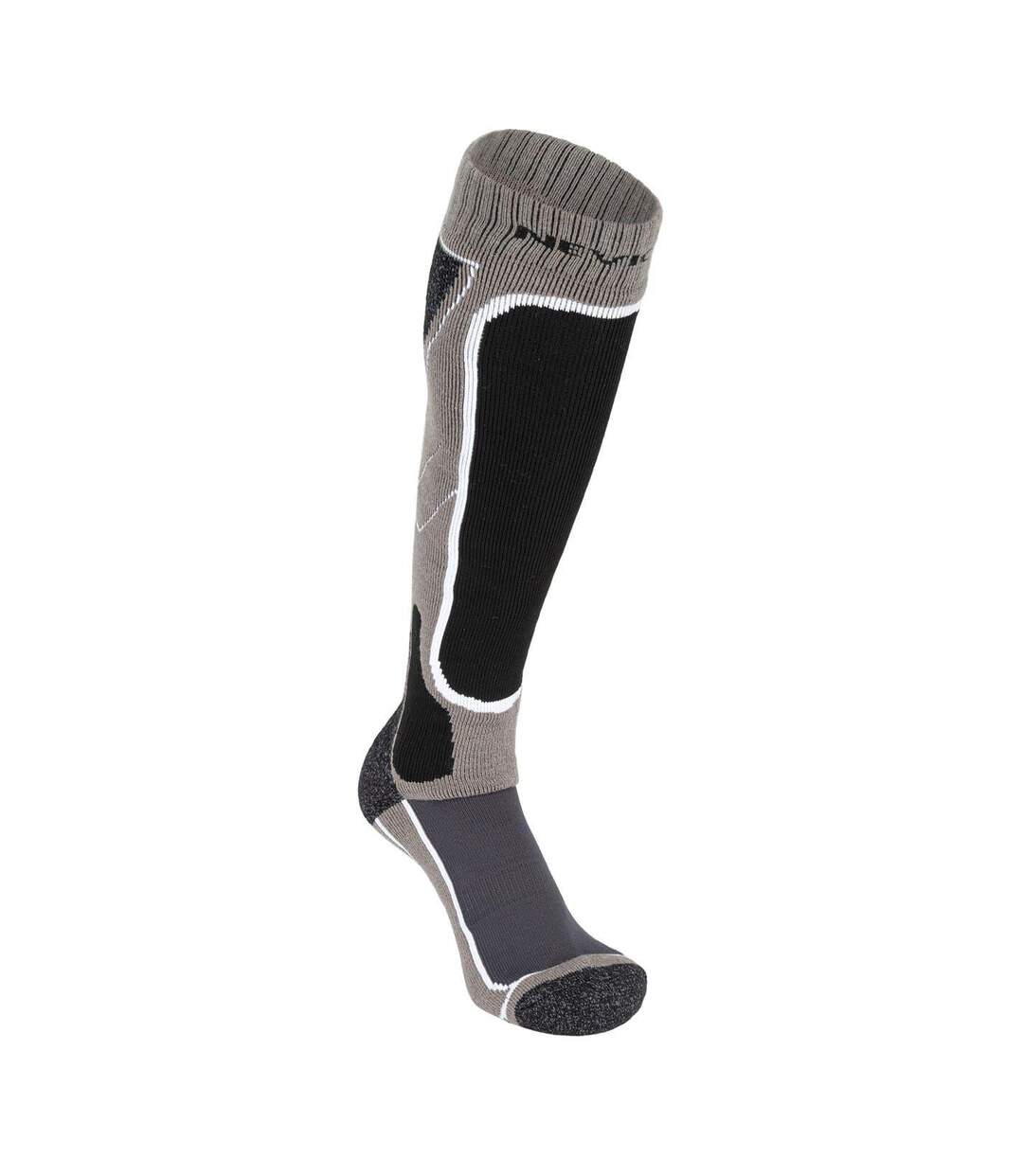 Lot De 2  Chaussettes De Ski Meribel Homme Gris Foncé Nevica-2