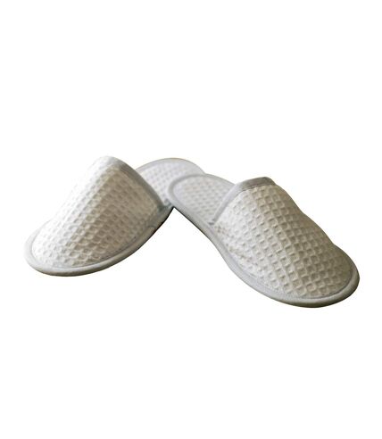 Chaussons adulte blanc Towel City