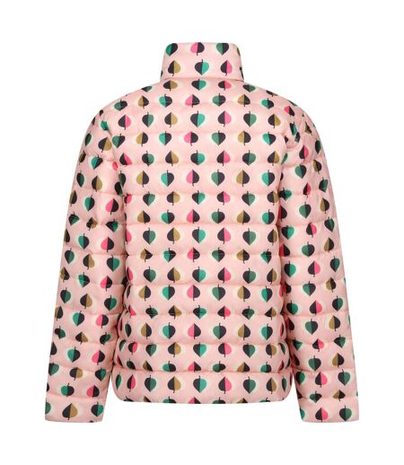 Doudoune Matelassée Orla Kiely Femme Rose Regatta