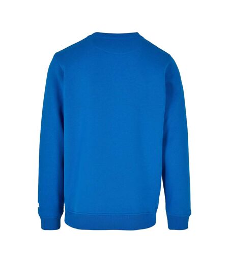 Mens Essential Crew Neck Sweatshirt Bleu Cobalt Starter Black Label