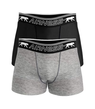 LOT DE 2 BOXERS BLACK & GREY