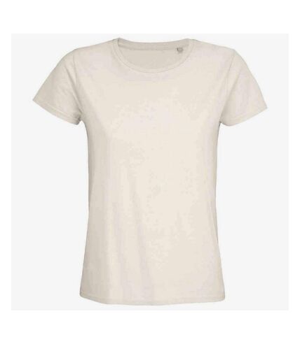 SOLS Womens/Ladies Pioneer T-Shirt (Off White)