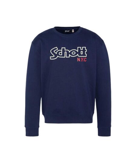 Sweat marine homme schott stanley