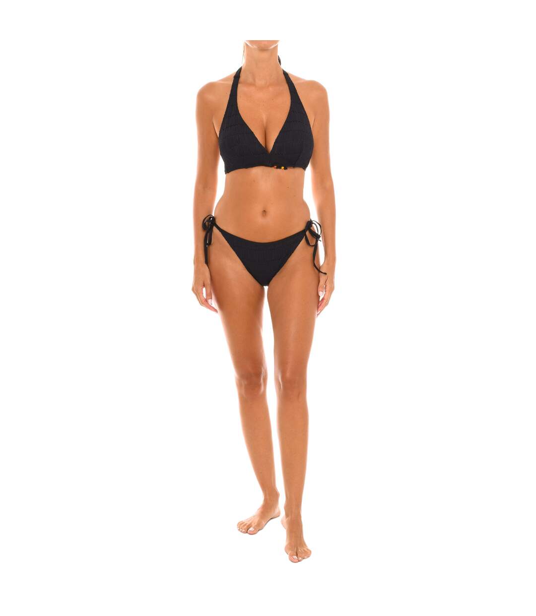 Women's wireless halter bikini EB0261B-1